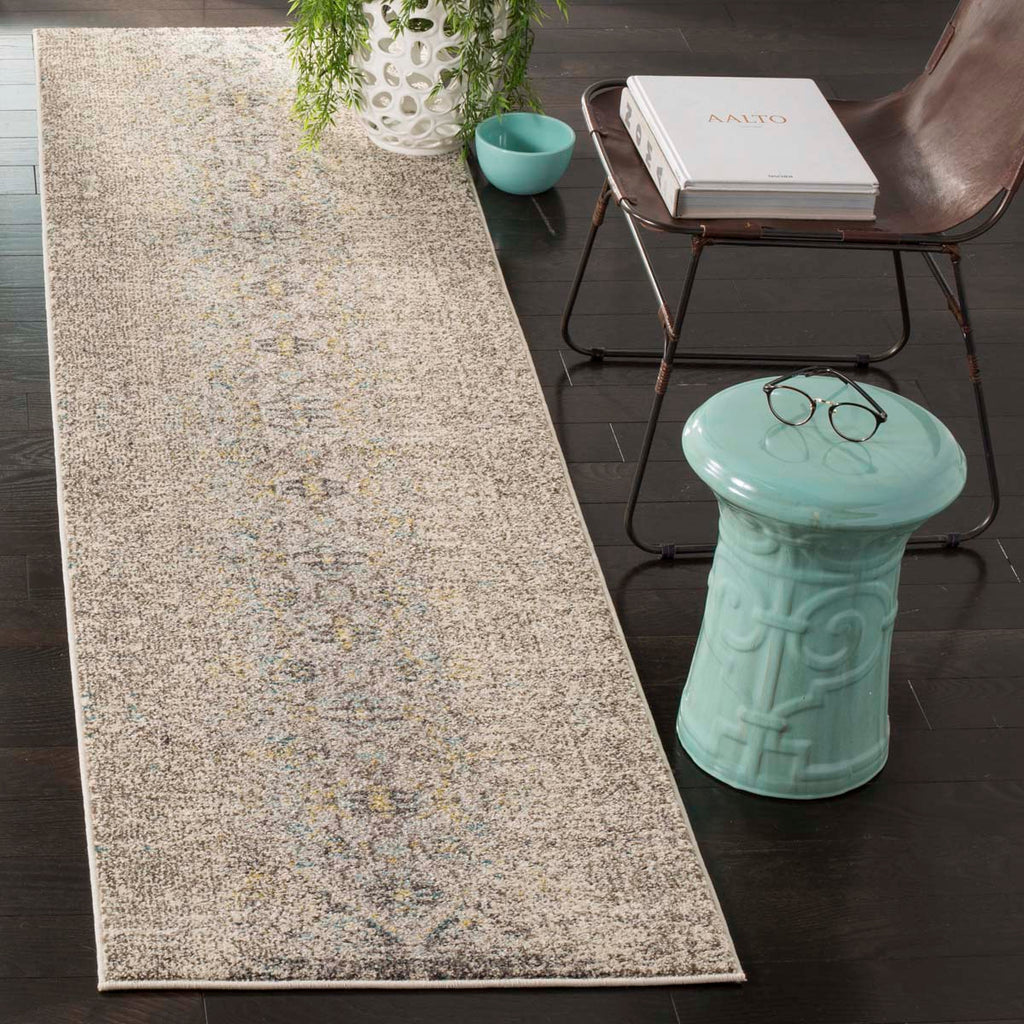 Safavieh Monaco Rug Collection MNC209G - Grey / Multi