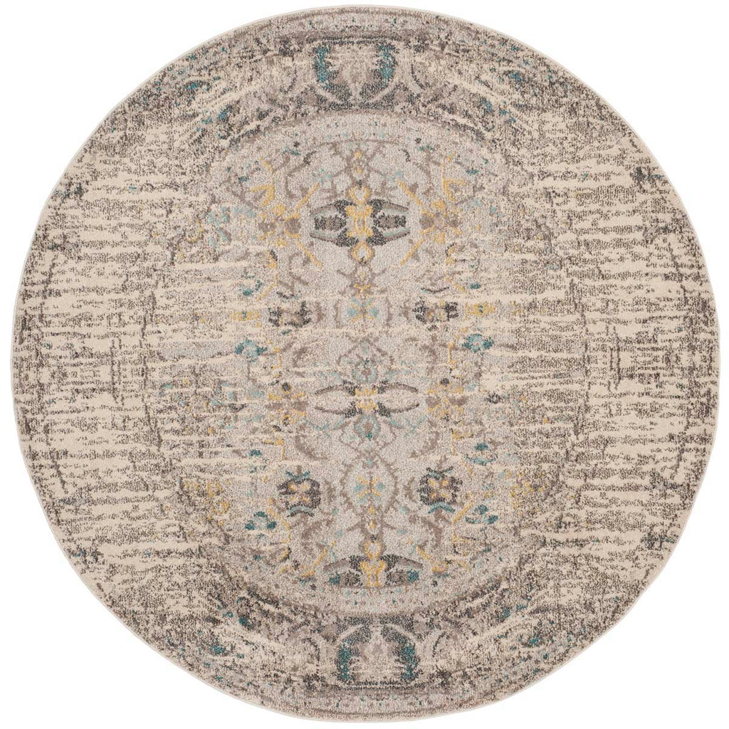 Safavieh Monaco Rug Collection MNC209G - Grey / Multi