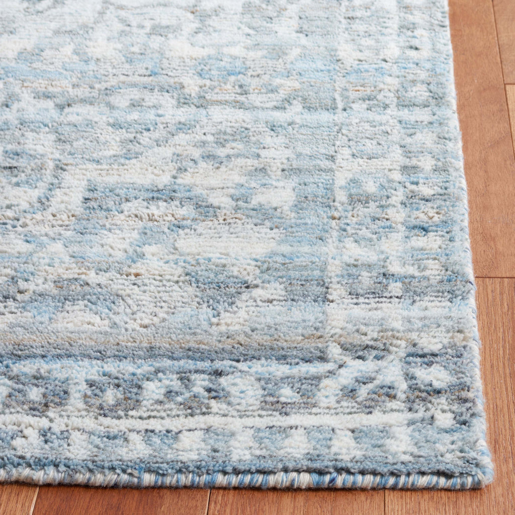 Safavieh Marquee Rug Collection: MRQ109M - Blue / Grey