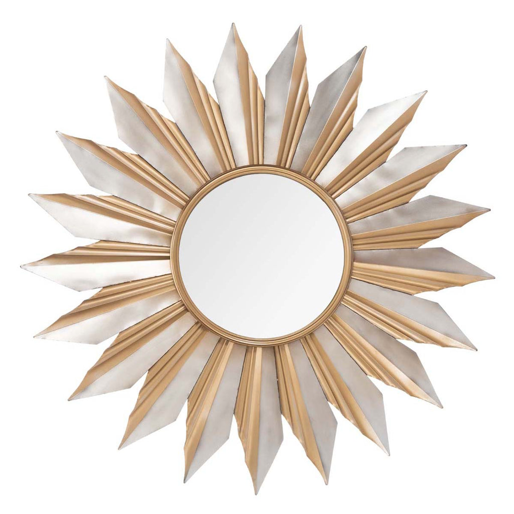 Safavieh Bianca Sunburst Mirror - Gold