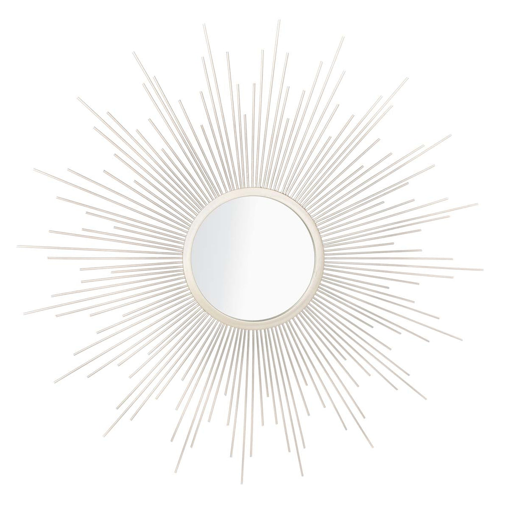 Safavieh Alves Sunburst Mirror - Champagne