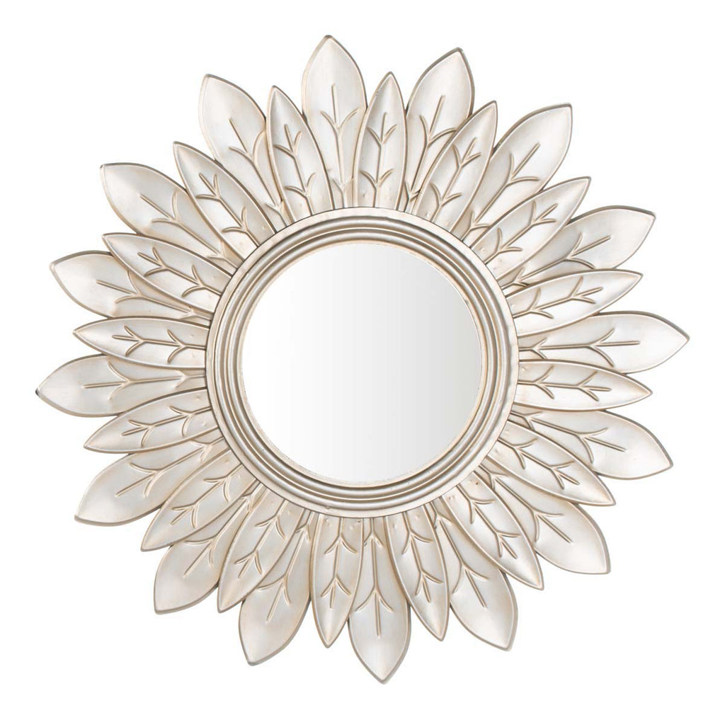 Safavieh Alba Sunburst Mirror - Champagne