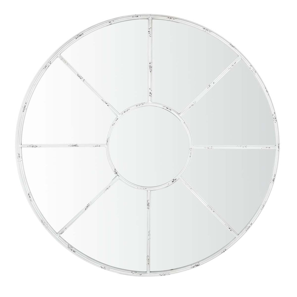 Safavieh Jonelle Mirror - Distressed White