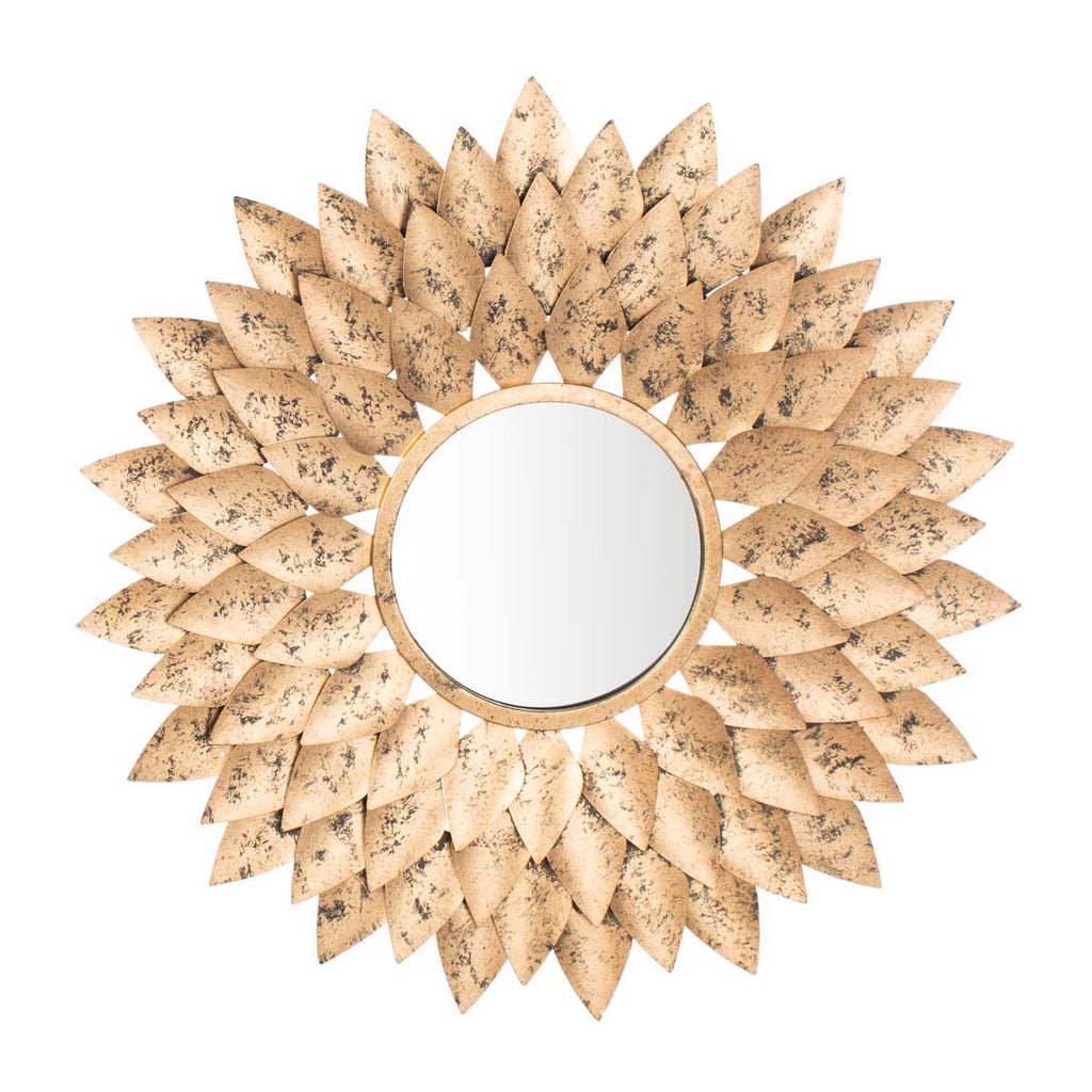 Safavieh Lana Sunburst Mirror - Gold