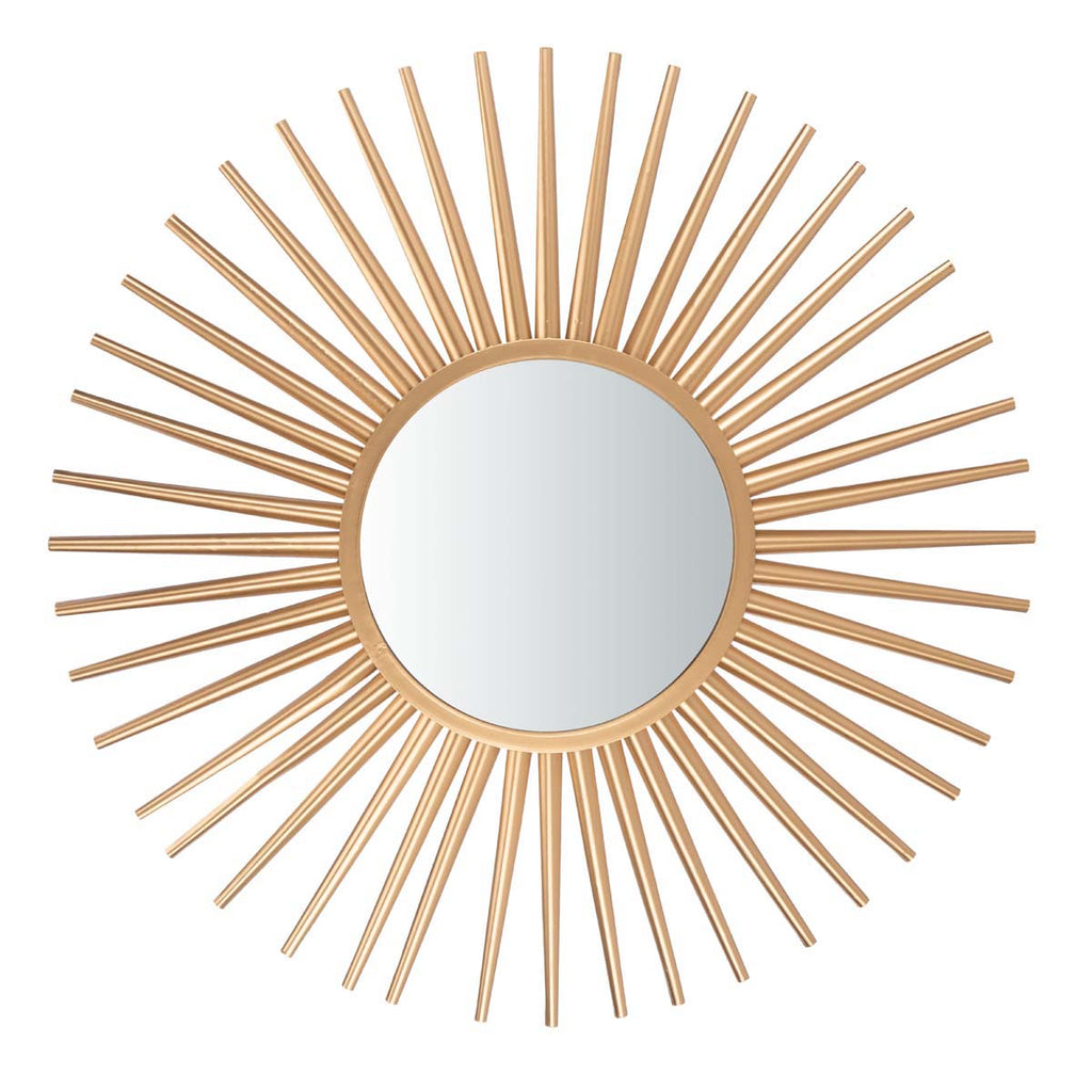 Safavieh Zyla Sunburst Mirror - Gold