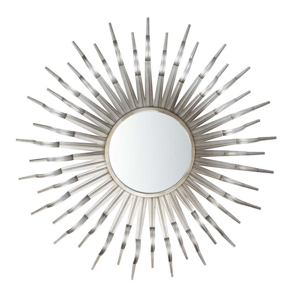 Safavieh Naya Sunburst Mirror - GunMetal