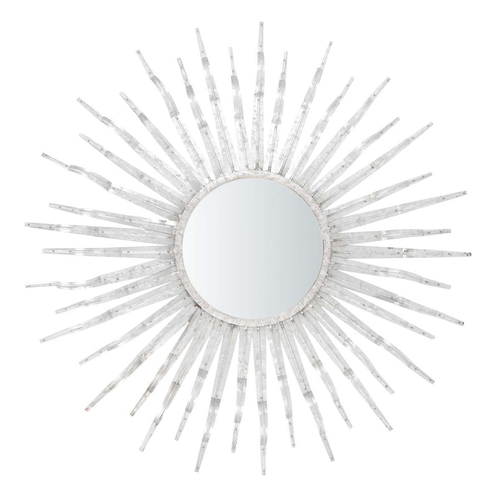 Safavieh Naya Sunburst Mirror - Silver