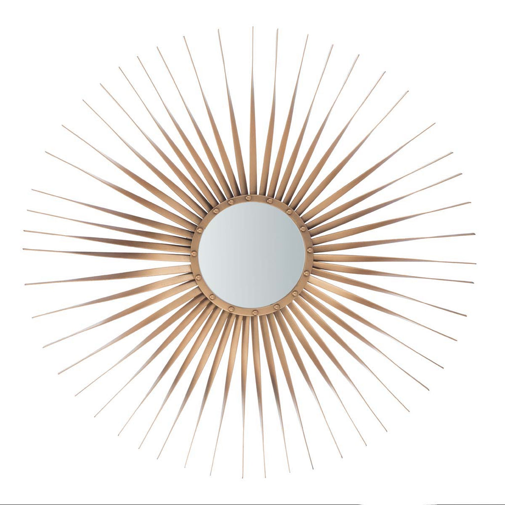 Safavieh Lachlyn Sunburst Mirror - Gold