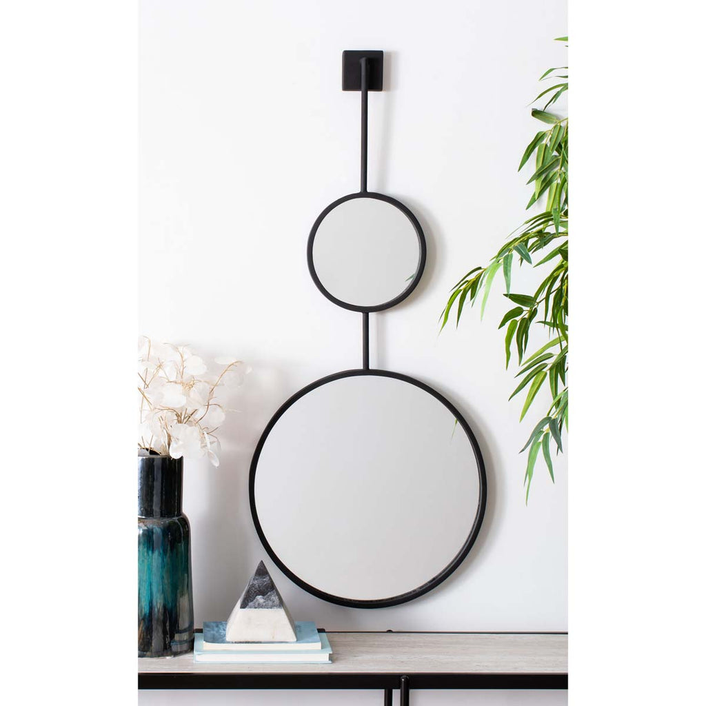 Safavieh Jander Mirror - Black Matte