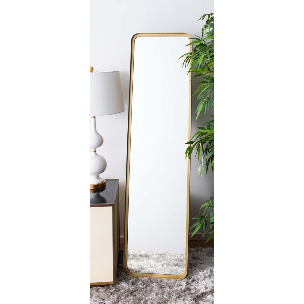 Safavieh Lerna Mirror - Brushed Brass