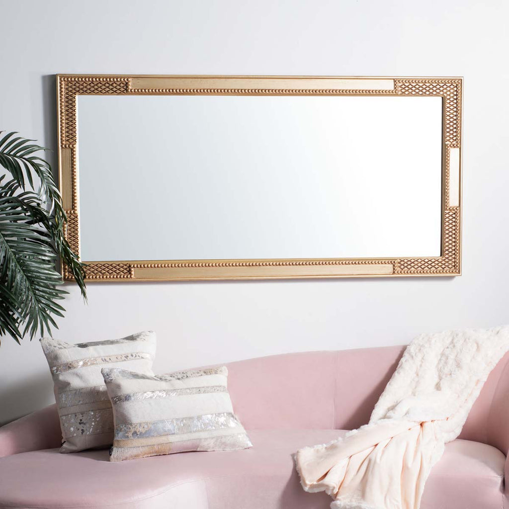 Lerson Mirror | Safavieh - Gold