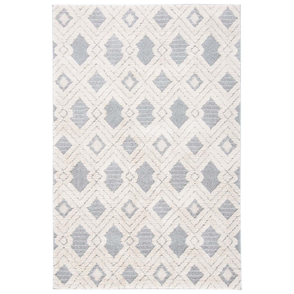 Martha Stewart Rug Collection: MSR0728A - White / Light Grey