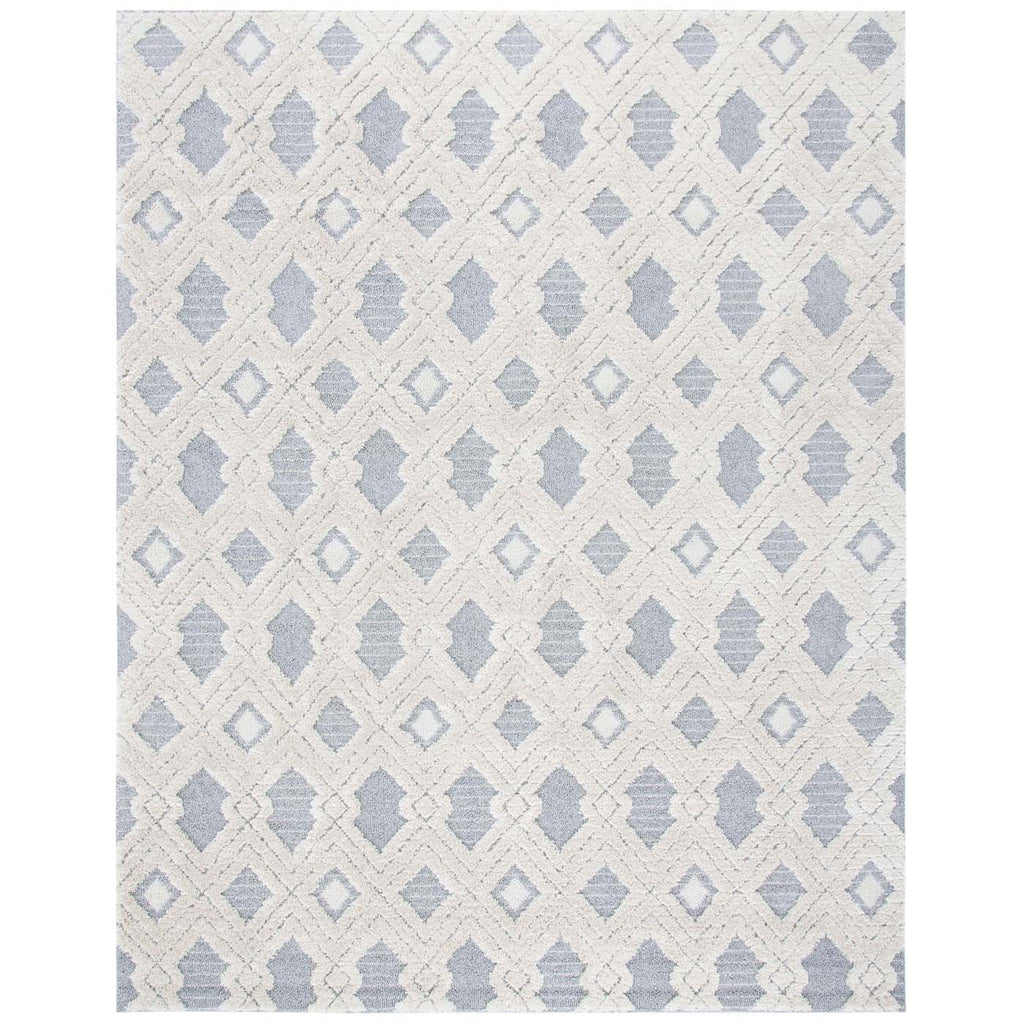 Martha Stewart Rug Collection: MSR0728A - White / Light Grey