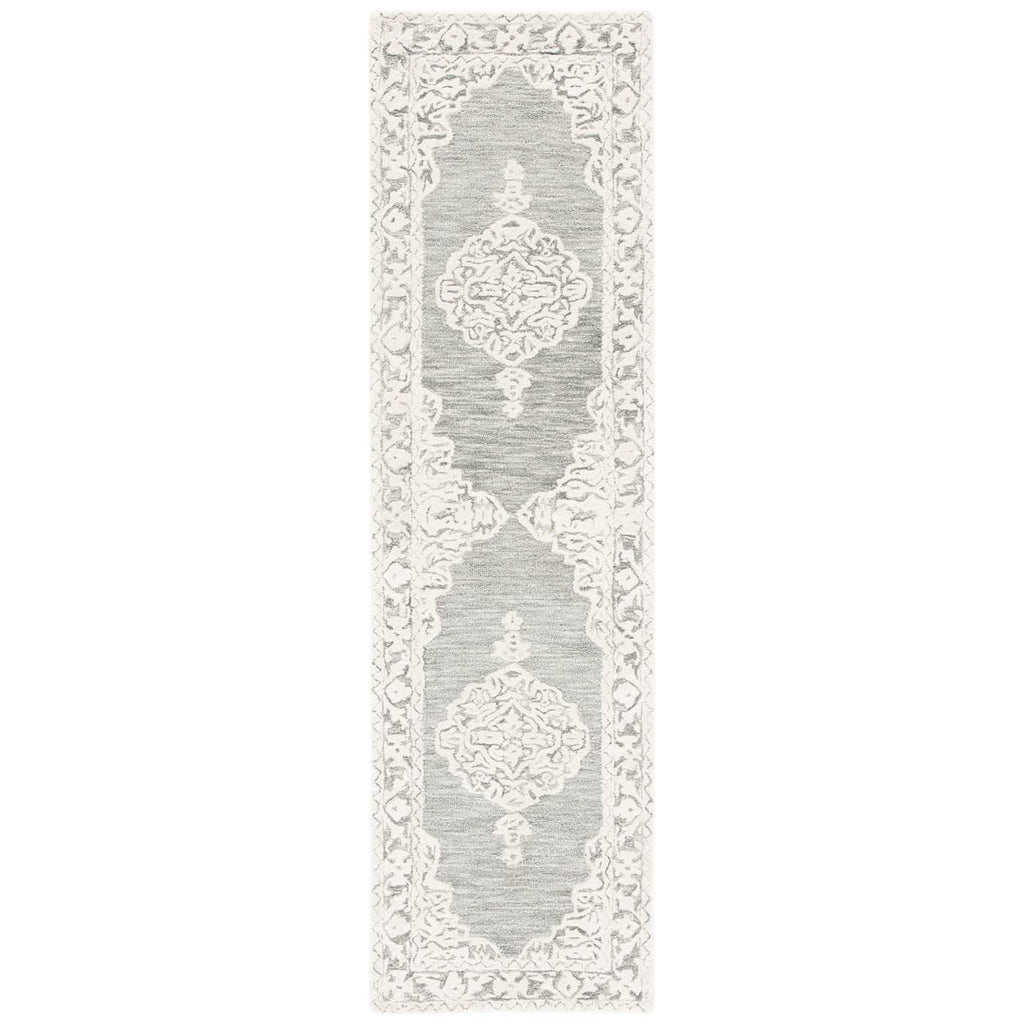 Martha Stewart Rug Collection: MSR275F - Grey / Ivory