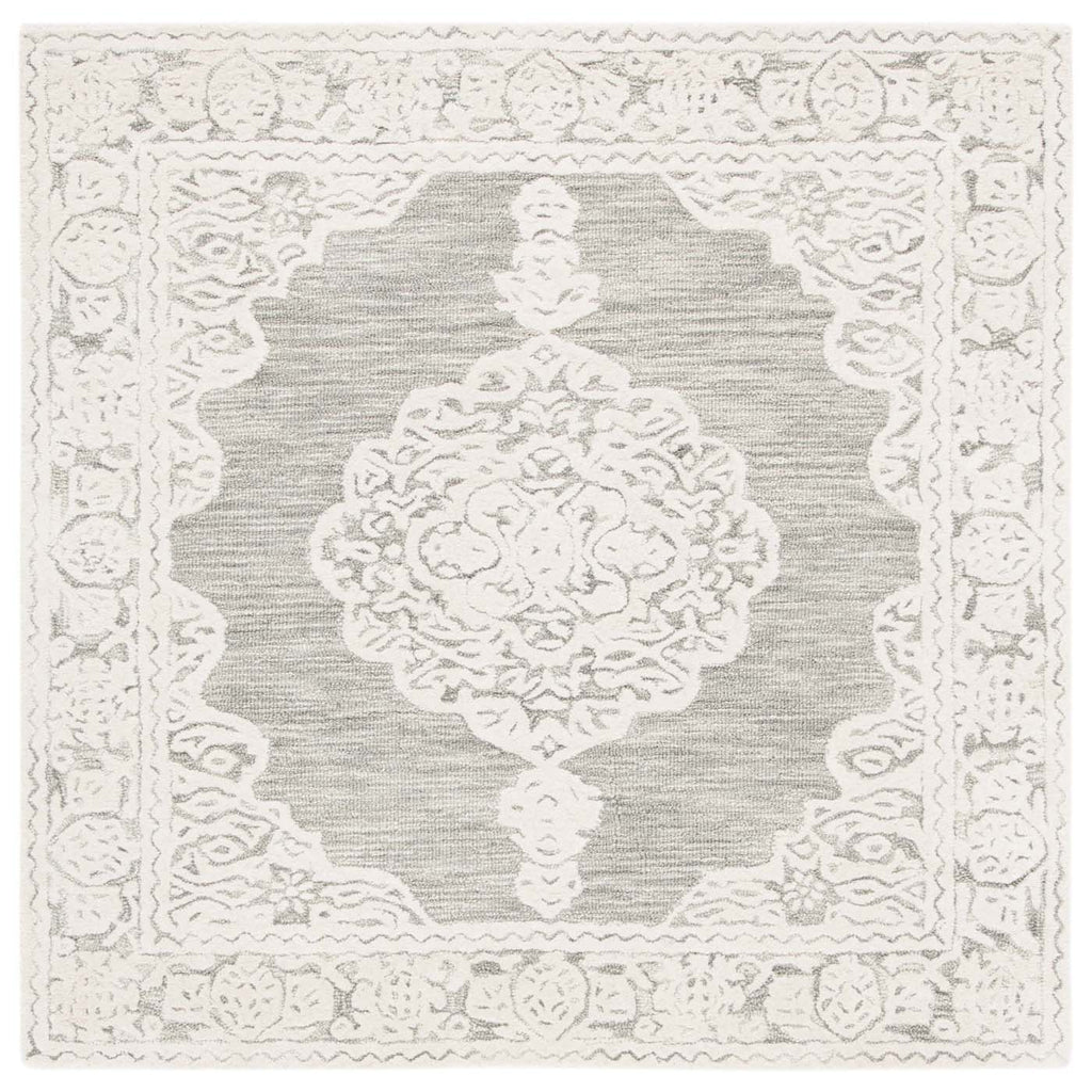 Martha Stewart Rug Collection: MSR275F - Grey / Ivory