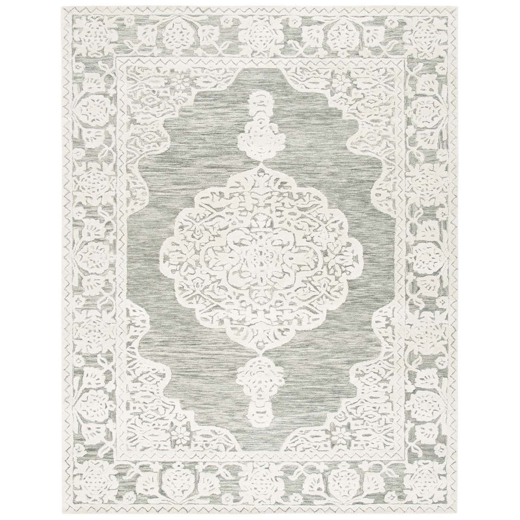 Martha Stewart Rug Collection: MSR275F - Grey / Ivory