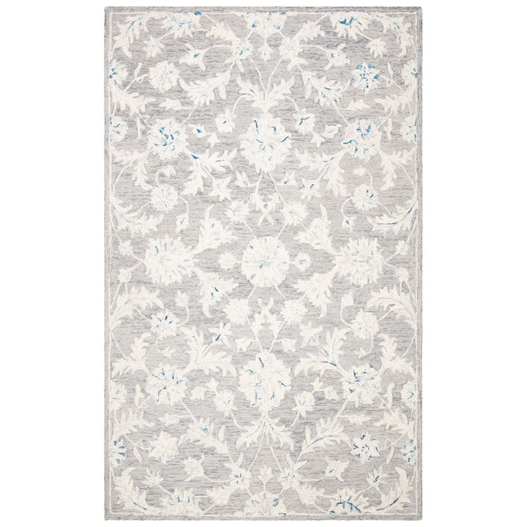 Martha Stewart Rug Collection: MSR3360F - Grey / Ivory