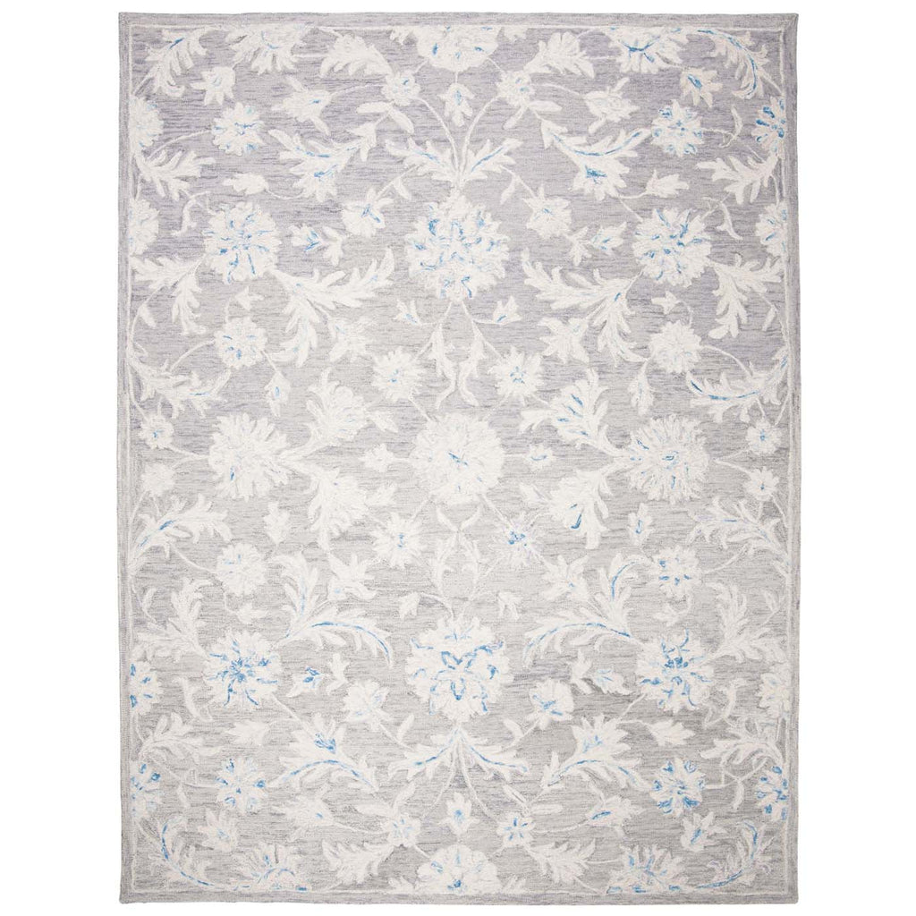 Martha Stewart Rug Collection: MSR3360F - Grey / Ivory