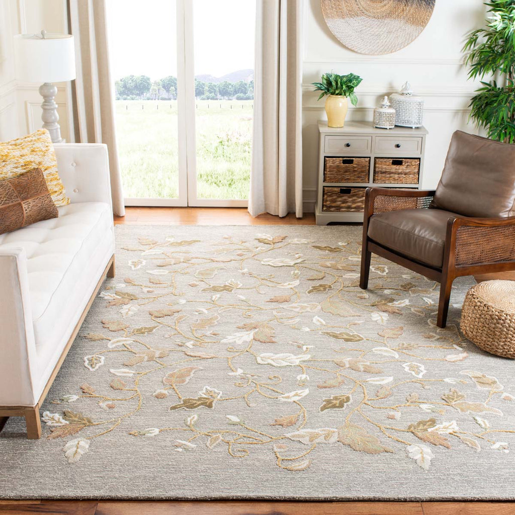 Martha Stewart Rug Collection MSR3611D - Gray Squirrel