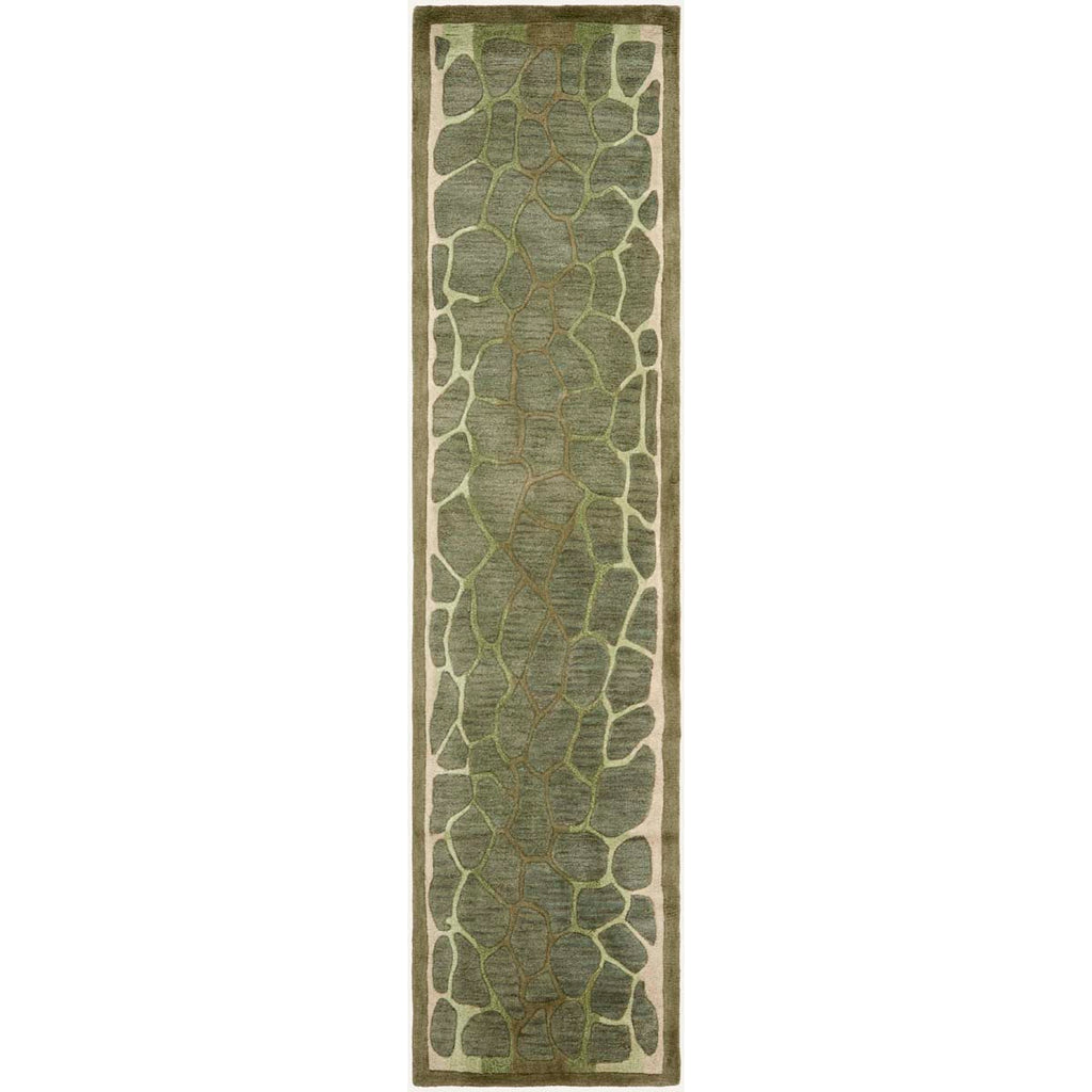 Martha Stewart Rug Collection MSR3615A - Grassland Green