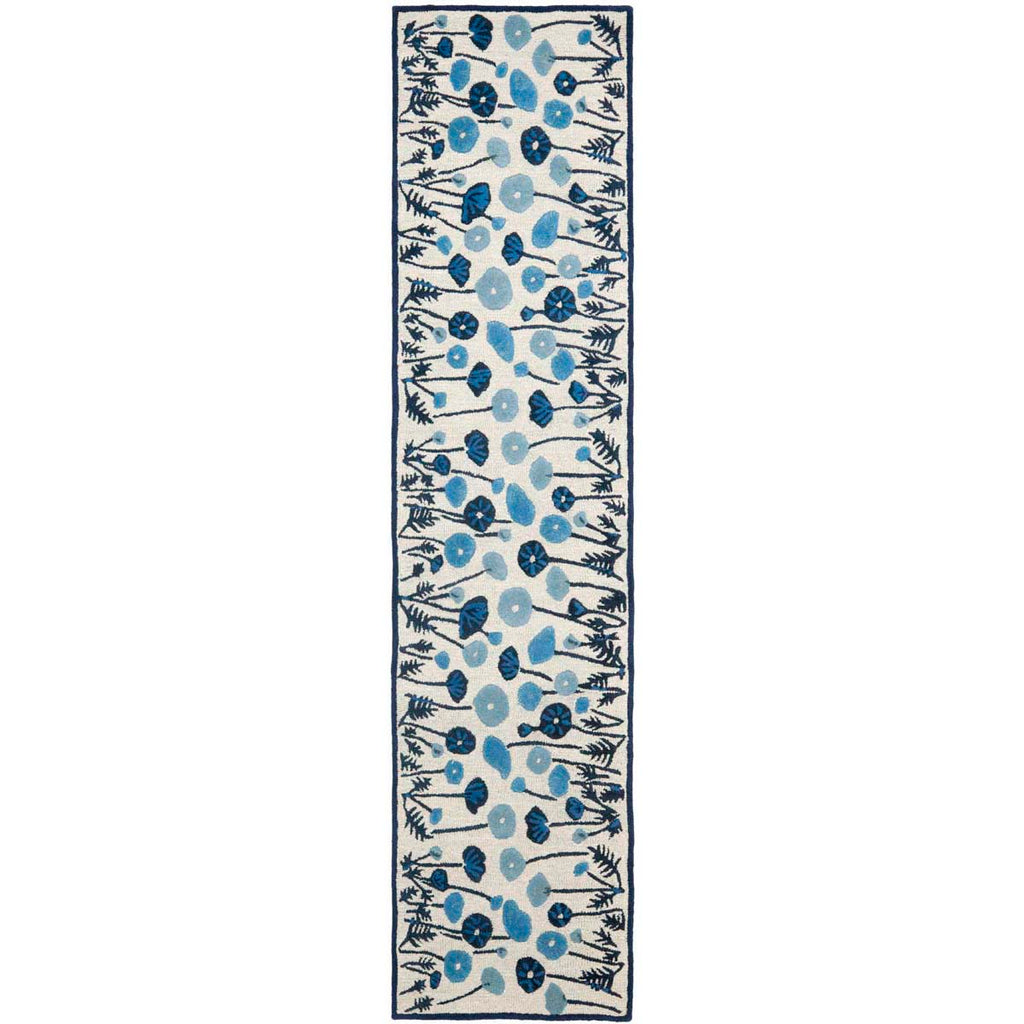 Martha Stewart Rug Collection MSR3627A - Azurite Blue