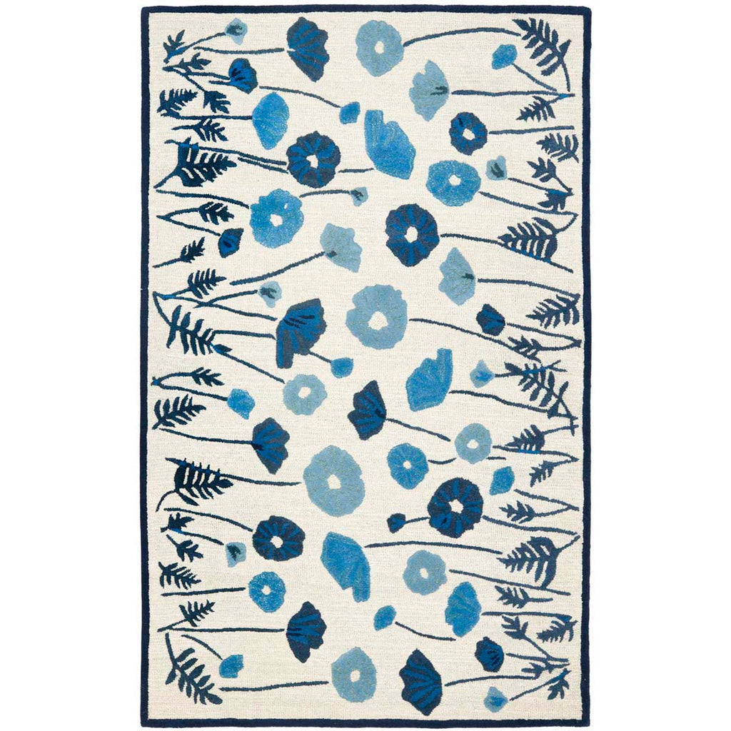 Martha Stewart Rug Collection MSR3627A - Azurite Blue