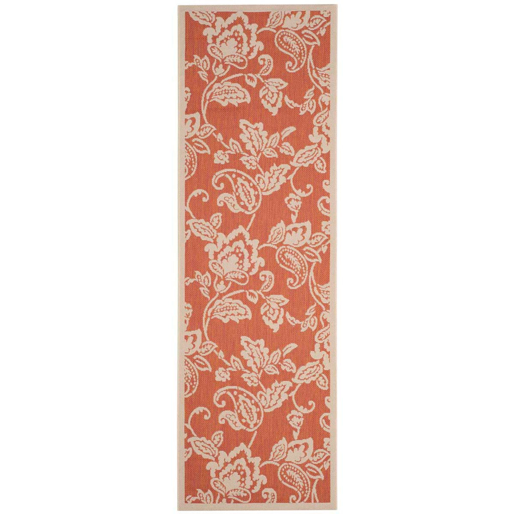 Martha Stewart Rug Collection MSR4182-23121 - Terracotta / Beige