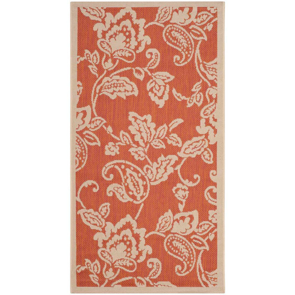 Martha Stewart Rug Collection MSR4182-23121 - Terracotta / Beige