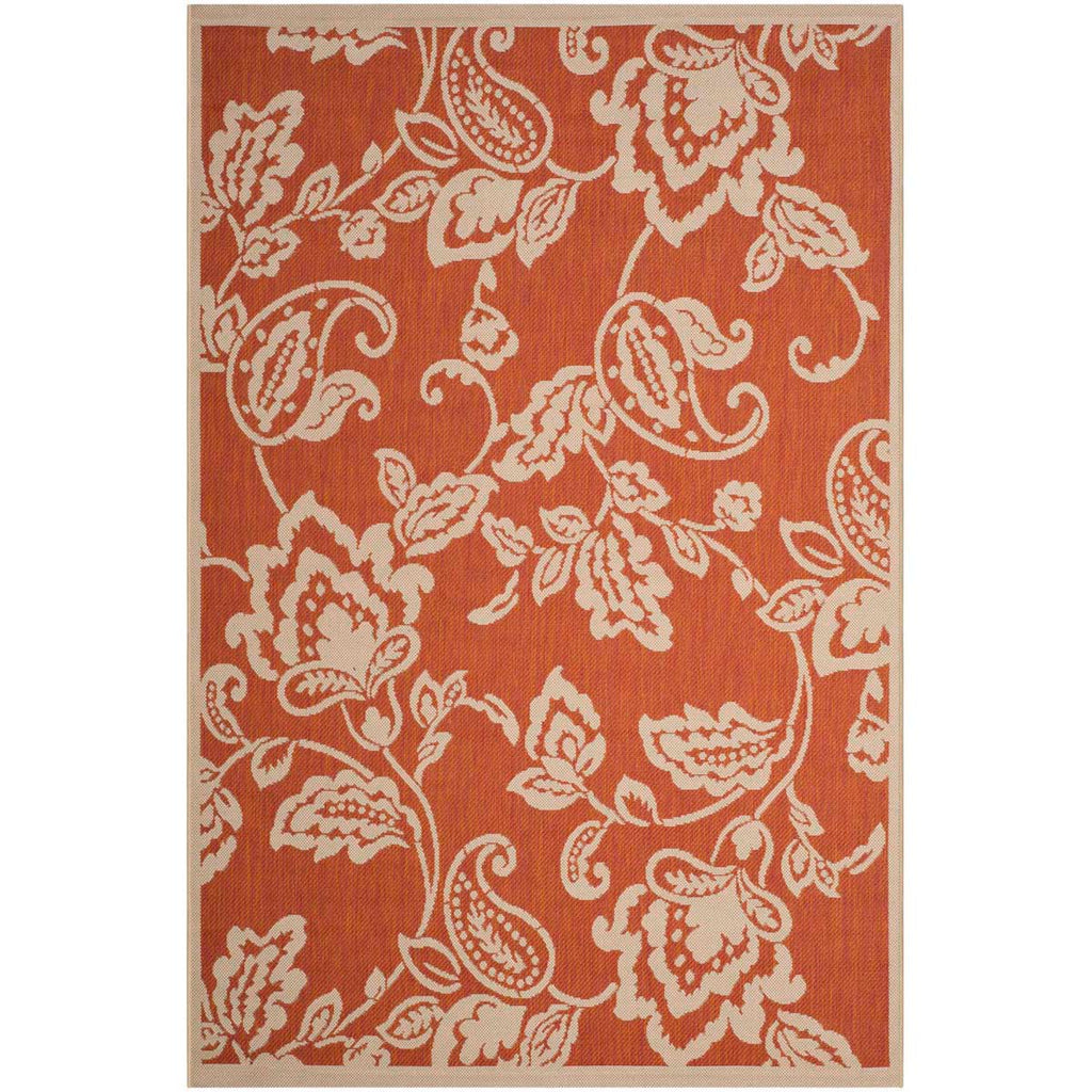 Martha Stewart Rug Collection MSR4182-23121 - Terracotta / Beige