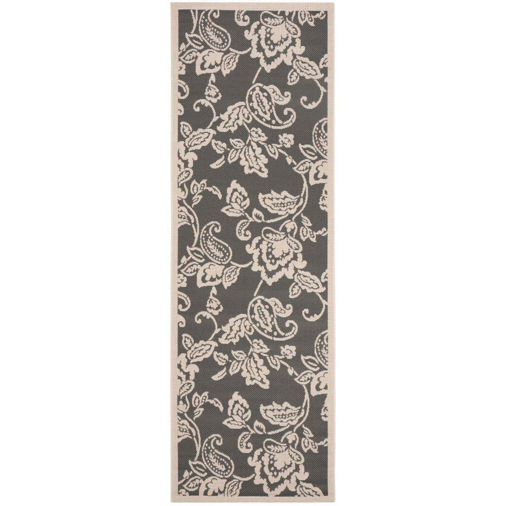 Martha Stewart Rug Collection MSR4182-23621 - Anthracite / Beige