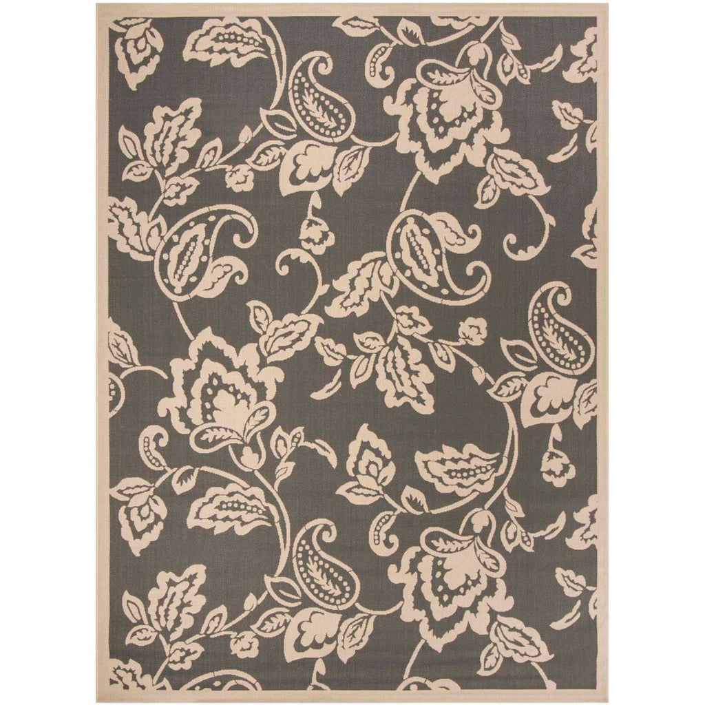 Martha Stewart Rug Collection MSR4182-23621 - Anthracite / Beige