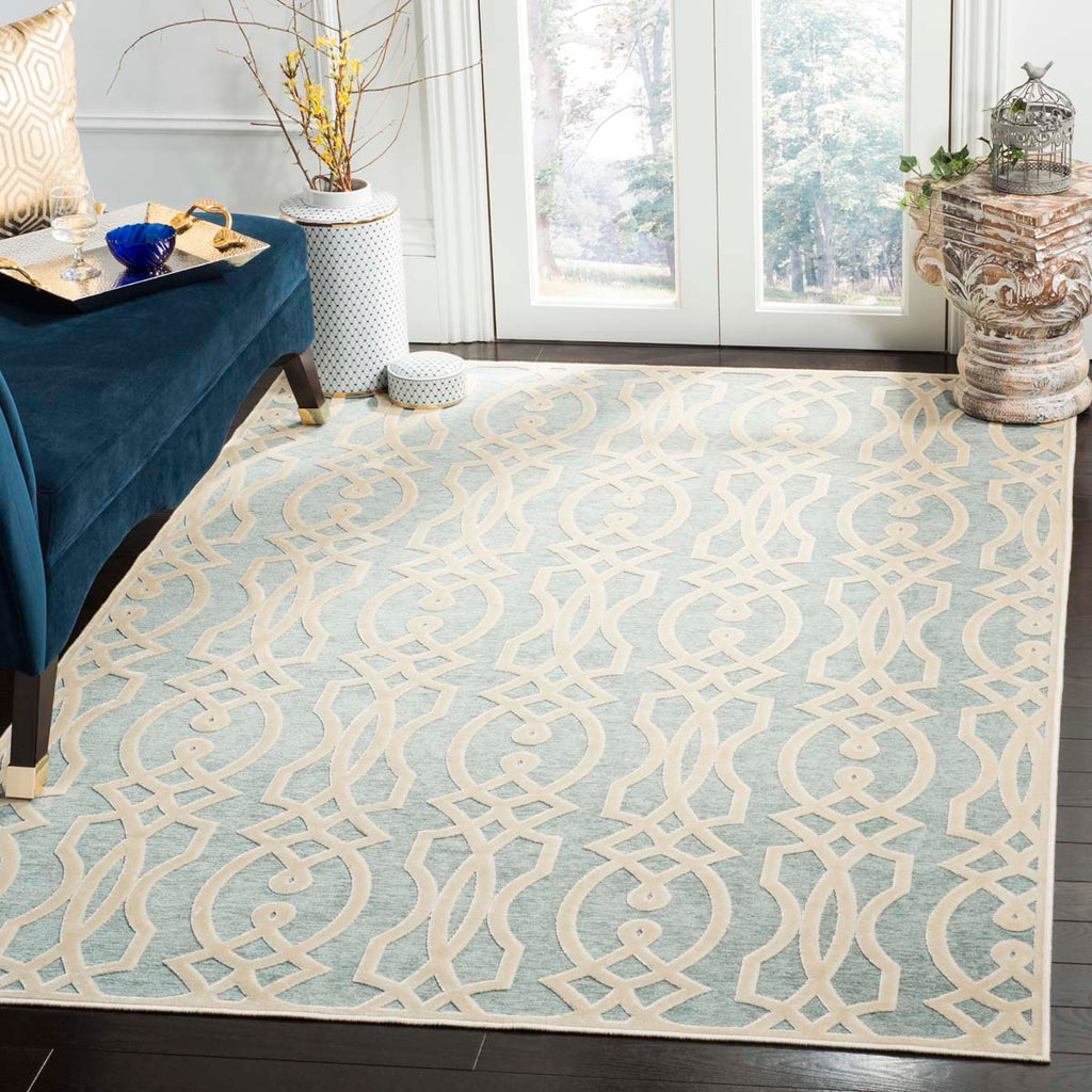 Martha Stewart Rug Collection MSR4485-1410 - Rainwater