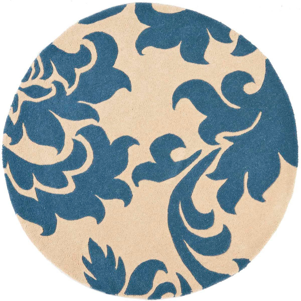 Martha Stewart Rug Collection MSR4546A - Blue Suede