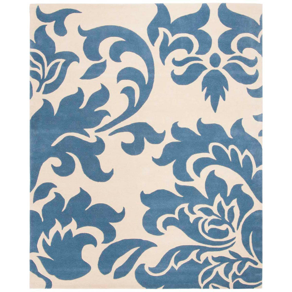 Martha Stewart Rug Collection MSR4546A - Blue Suede