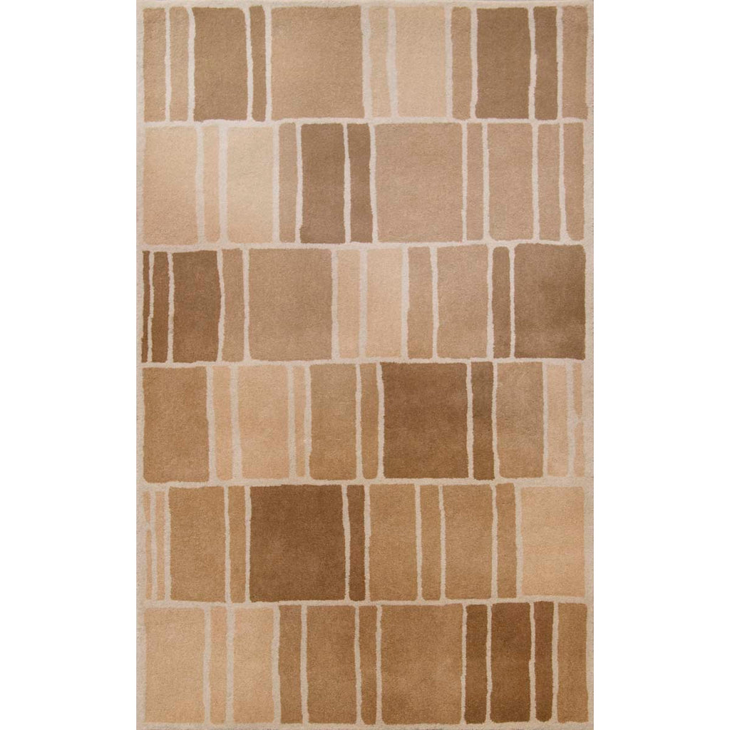 Martha Stewart Rug Collection MSR4559A - Camel / Ivory