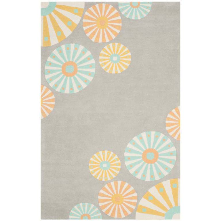 Martha Stewart Rug Collection: MSR4574B - Bedford Grey