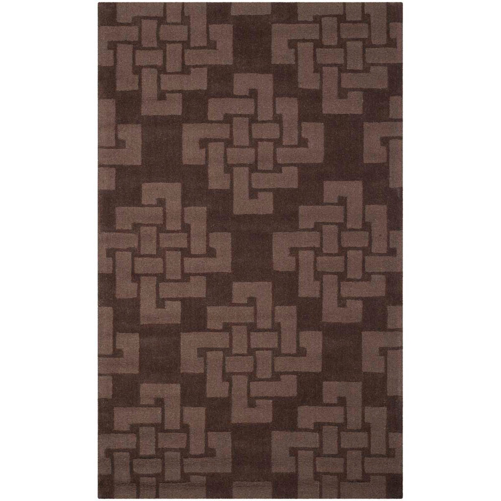 Martha Stewart Rug Collection MSR4950F - Chocolate Truff