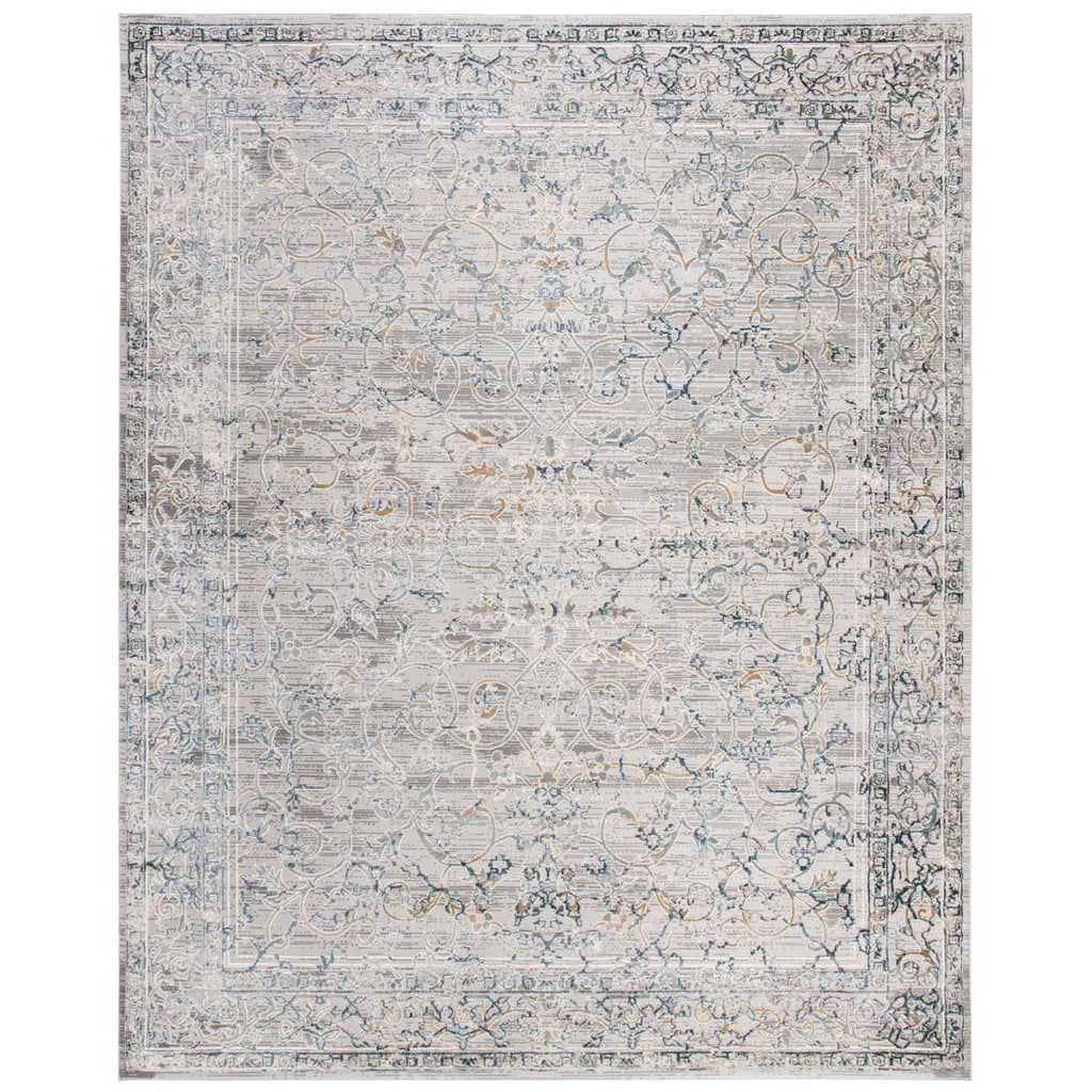 Martha Stewart Rug Collection MSR687G - Cream / Grey