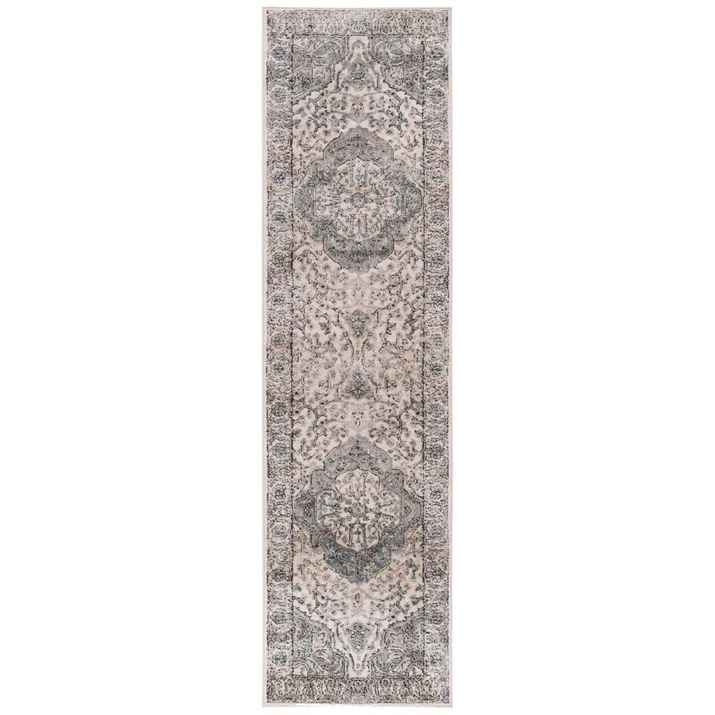 Martha Stewart Rug Collection MSR867A - Ivory / Grey