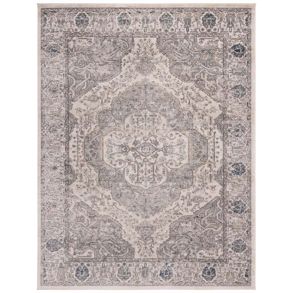 Martha Stewart Rug Collection MSR867A - Ivory / Grey