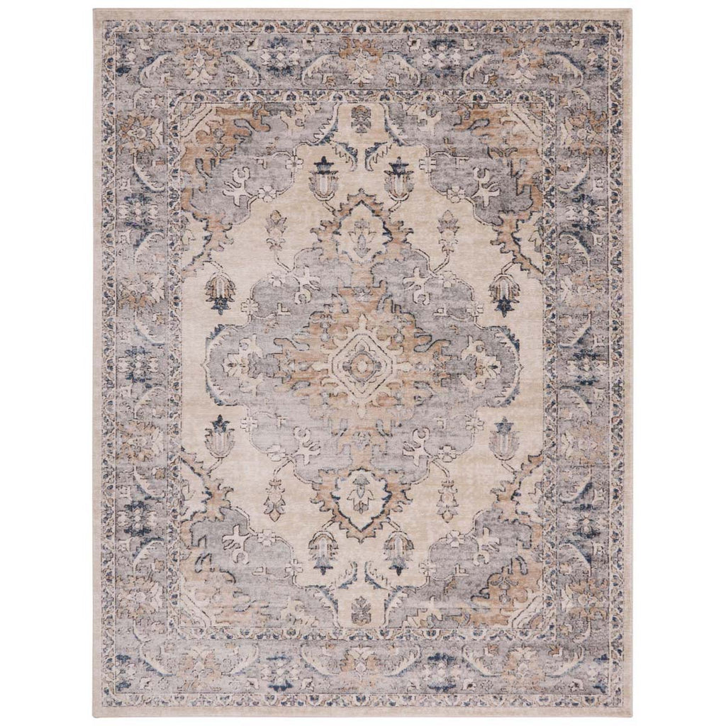 Martha Stewart Rug Collection MSR898B - Beige / Grey