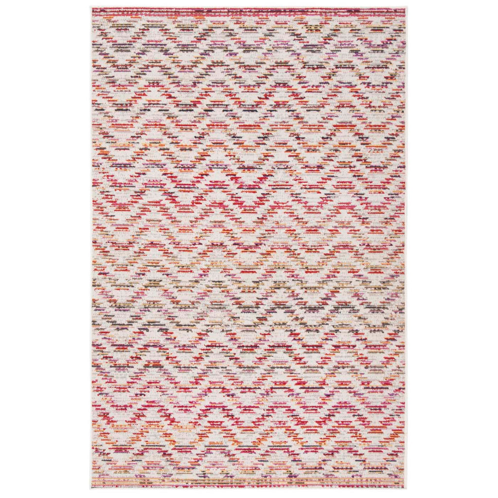 Safavieh Montage Rug Collection: MTG163P - Rust / Multi