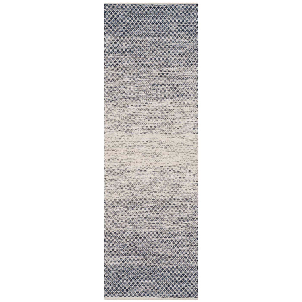 Safavieh Montauk Rug Collection MTK601C - Navy / Ivory