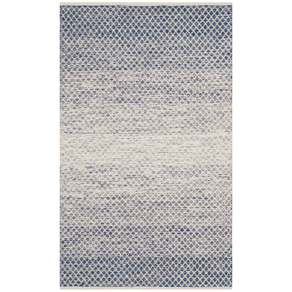 Safavieh Montauk Rug Collection MTK601C - Navy / Ivory