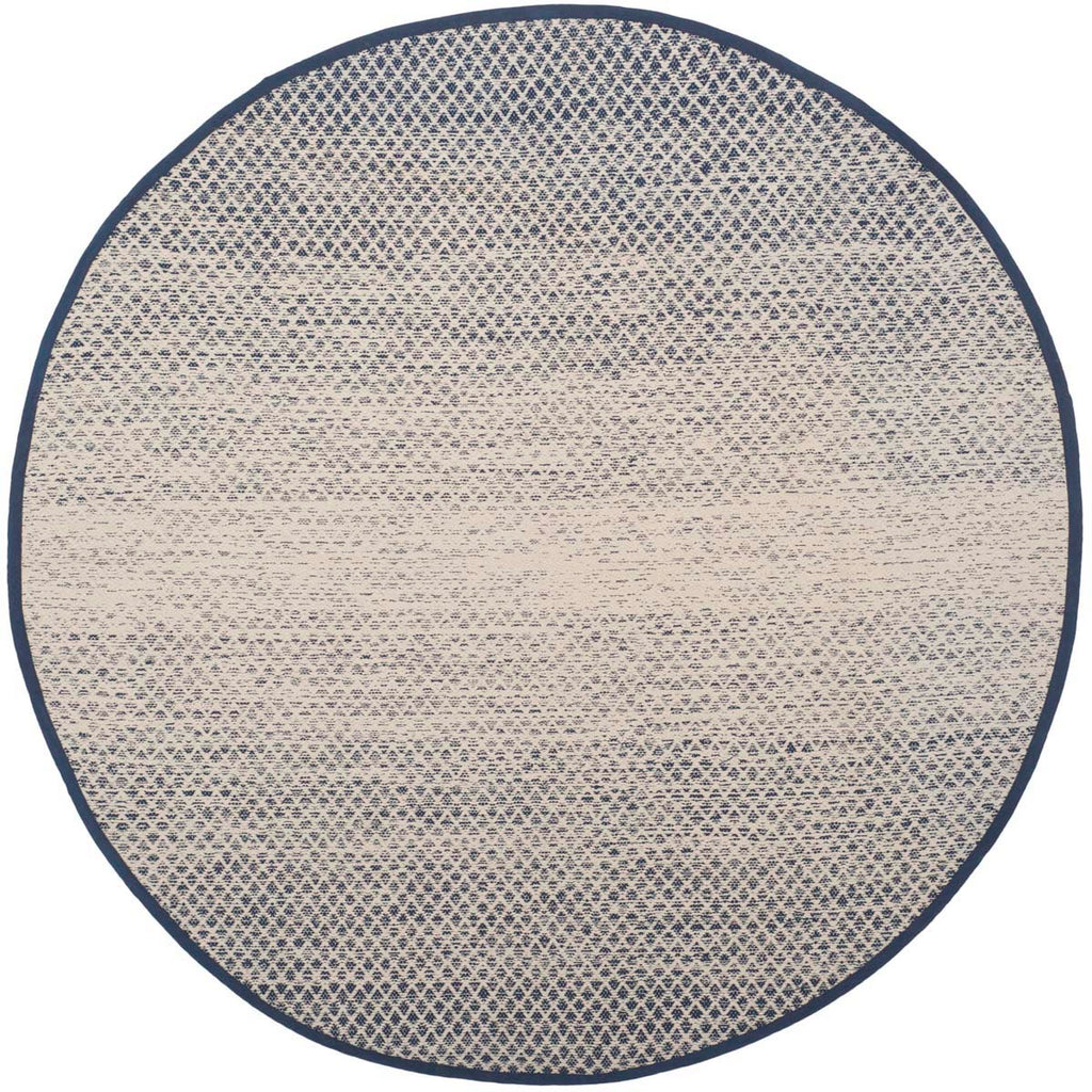 Safavieh Montauk Rug Collection MTK601C - Navy / Ivory