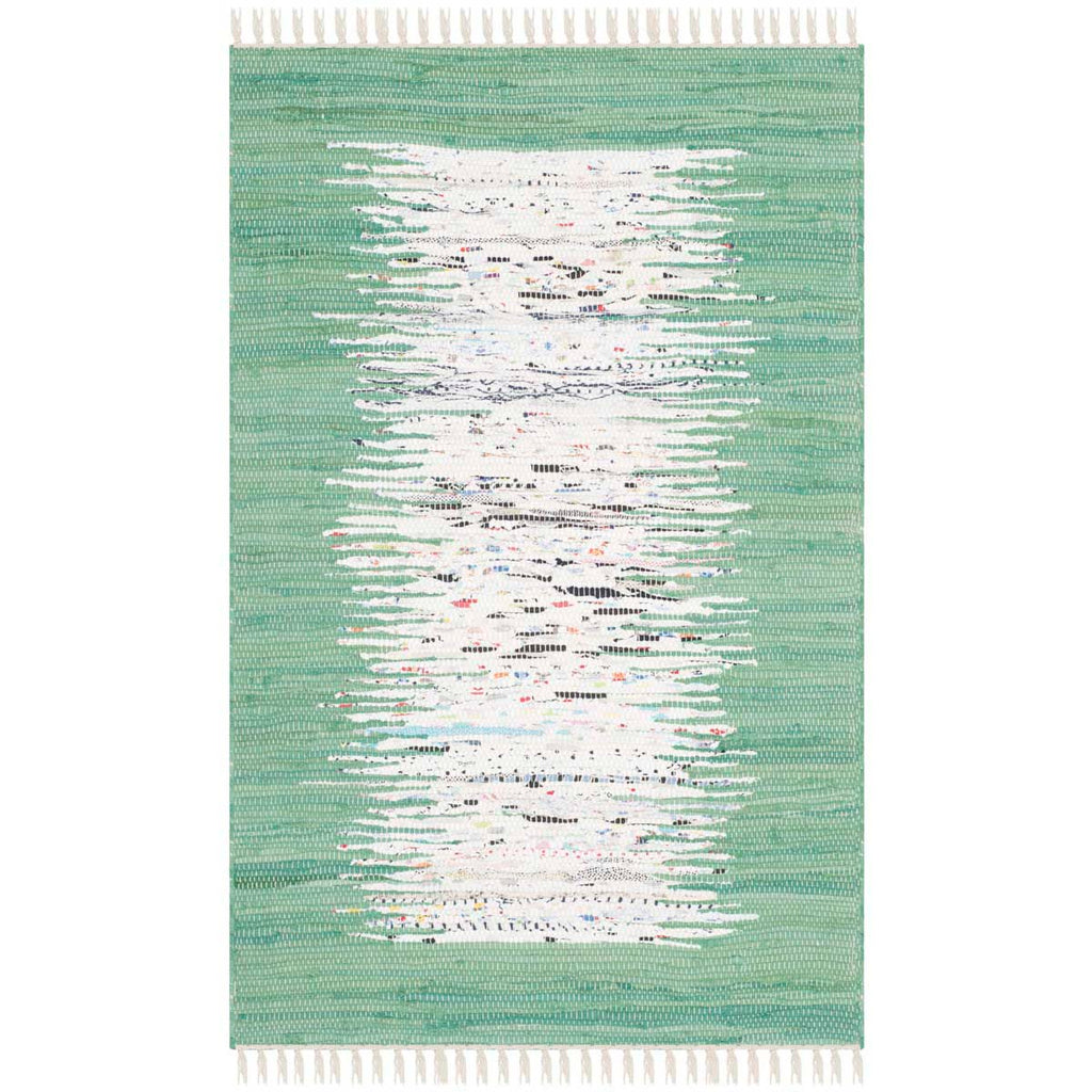 Safavieh Montauk Rug Collection MTK711D - Ivory / Sea Green