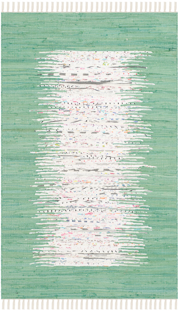 Safavieh Montauk Rug Collection MTK711D - Ivory / Sea Green