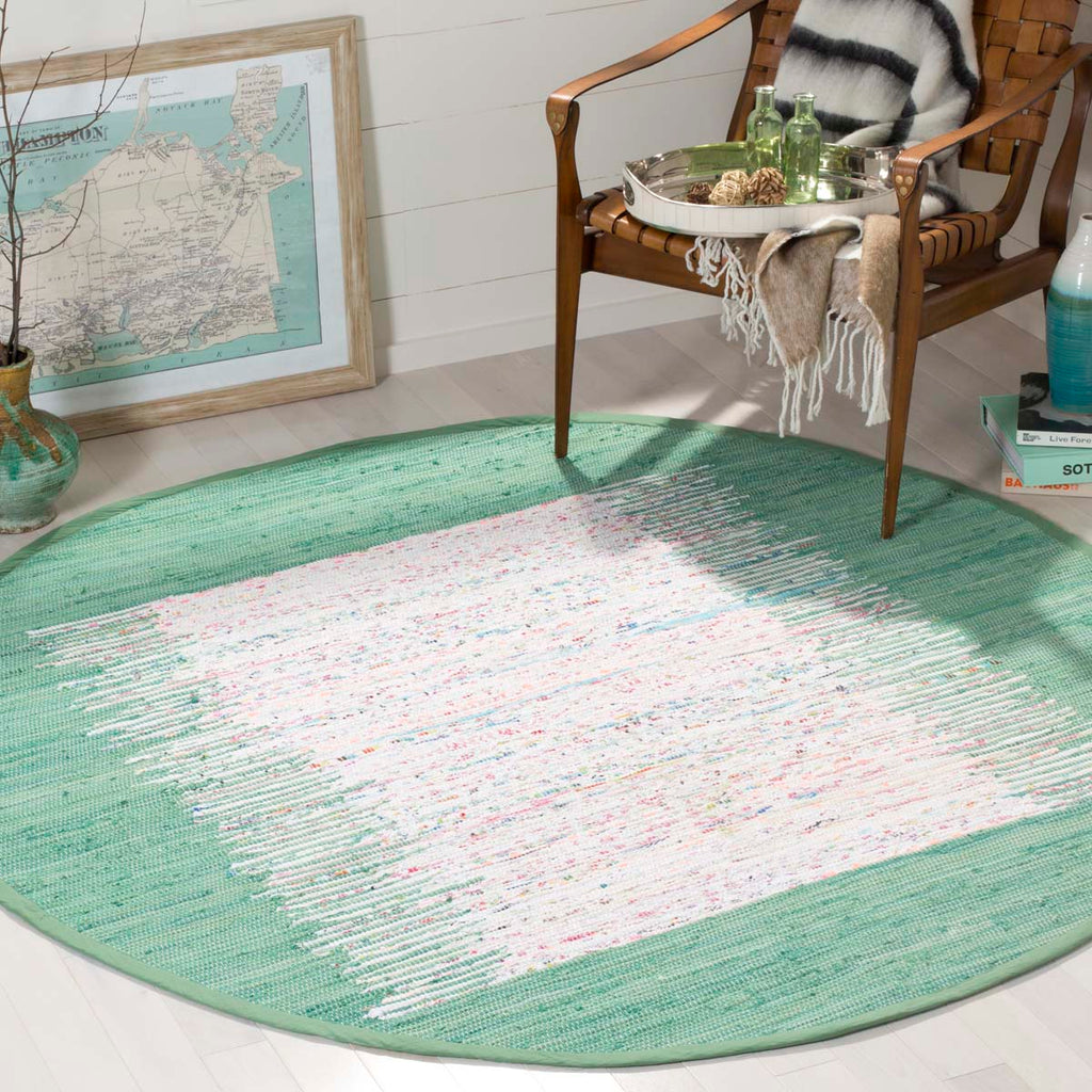 Safavieh Montauk Rug Collection MTK711D - Ivory / Sea Green