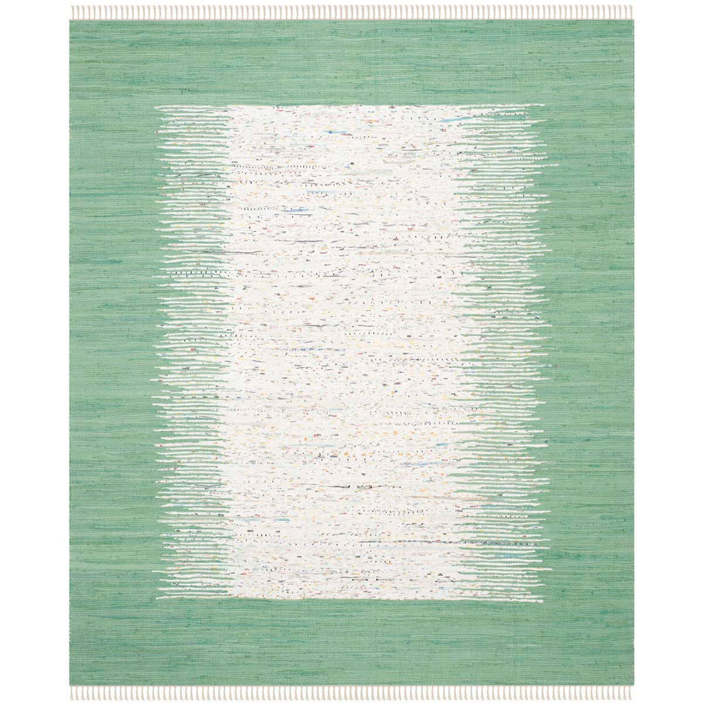 Safavieh Montauk Rug Collection MTK711D - Ivory / Sea Green