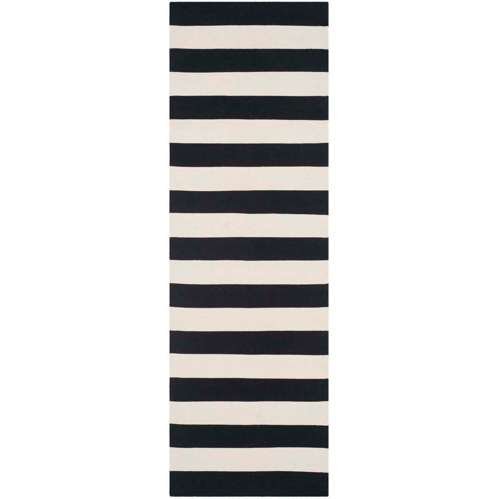 Safavieh Montauk Rug Collection MTK712D - Black / Ivory